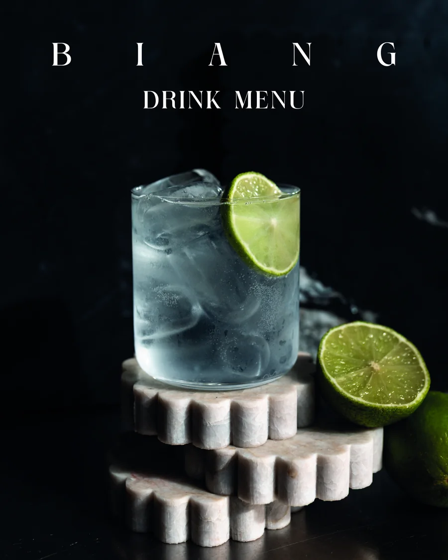 Biang — Drink menu